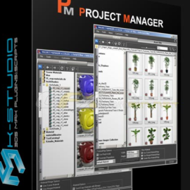 3D-KSTUDIO PROJECT MANAGER V3.18.34 FOR 3DS MAX 2014 – 2023 WIN X64 (Premium)