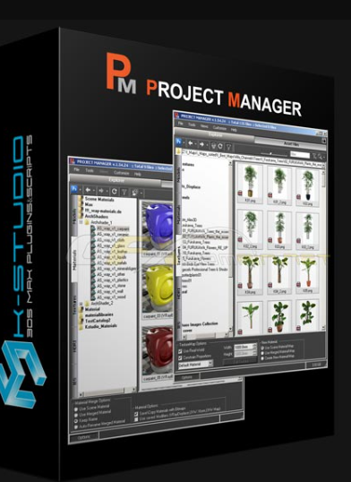 3D-KSTUDIO PROJECT MANAGER V3.18.34 FOR 3DS MAX 