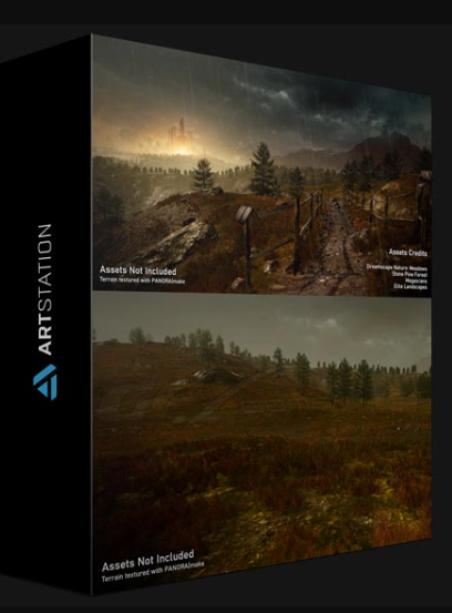 ARTSTATION – PANORAMAKE – COMPLETE & ACCESSIBLE AAA-GRADE LANDSCAPE TEXTURING FOR UNREAL ENGINE 4-5 BY SYLVAIN LEBEAU