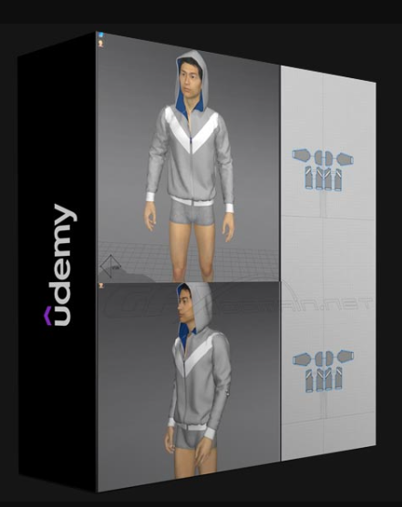UDEMY – FASHION DESIGN: STITCHES AND ZIPPERS IN MARVELOUS DESIGNER
