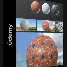 UDEMY – LEARN TO MAKE REALISTIC PBR MATERIALS IN SUBSTANCE DESIGNER (Premium)