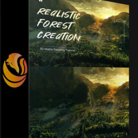 WINGFOX – 3D MATTE PAINTING TUTORIAL: REALISTIC FOREST CREATION (Premium)