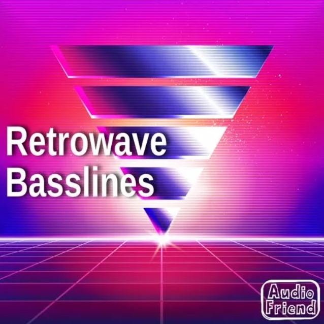 AudioFriend Retrowave Basslines [WAV]