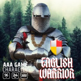 Epic Stock Media AAA Game Character English Warrior [WAV] (Premium)