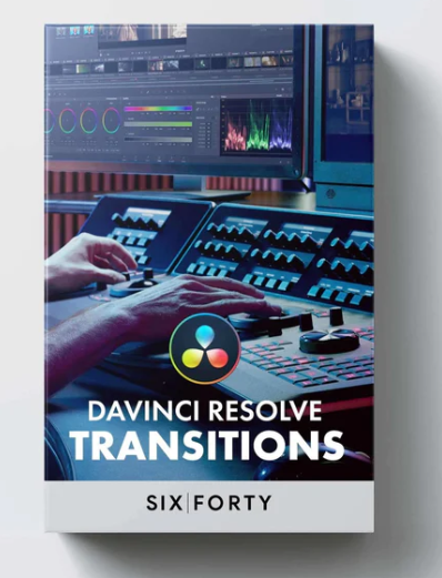 640STUDIO 40+ Transitions Pack for DaVinci Resolve!