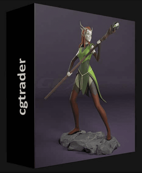 CGTRADER – KEYLETH FROM THE LEGEND OF VOX MACHINA 3D PRINT MODEL
