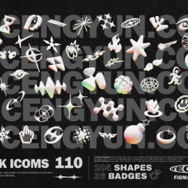 Craftwork 3D Y2K Icons (premium)
