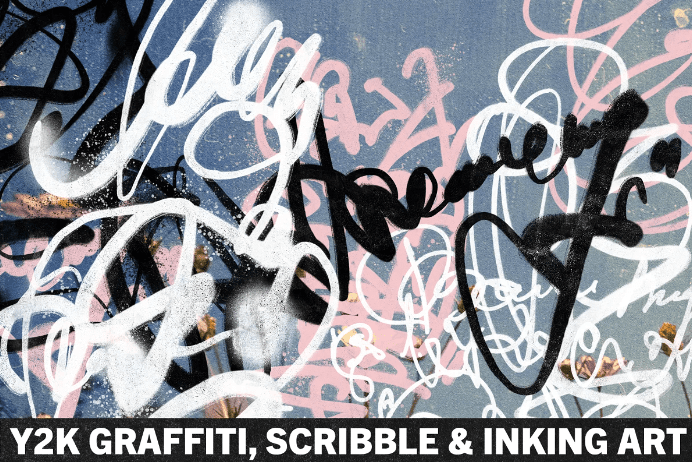 Graffiti, Scribble & Grunge Ink