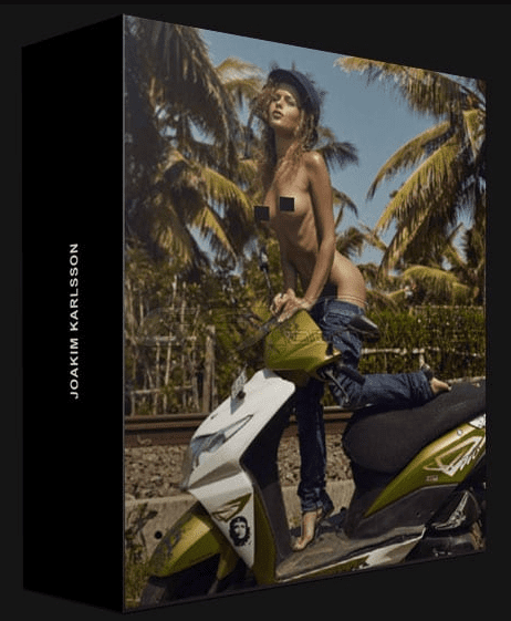 JOAKIM KARLSSON – JULIA ON THE SCOOTER – COLOR GRADING WITH CAPTURE ONE AND PHOTOSHOP
