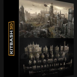 KITBASH3D – DIESELPUNK (Premium)