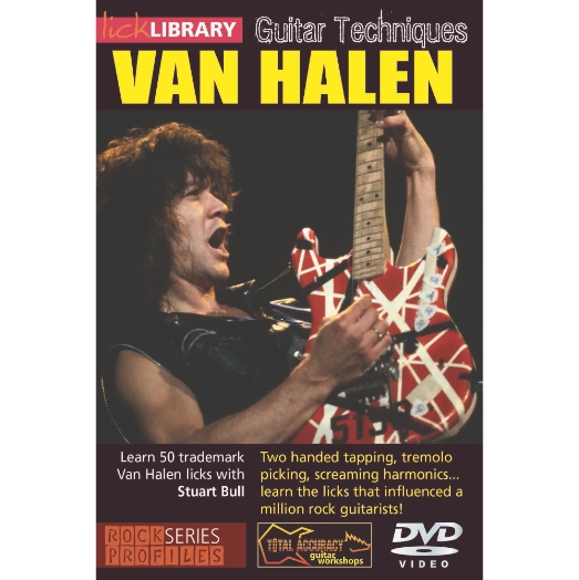 Lick Library Van Halen Guitar Techniques [TUTORiAL]
