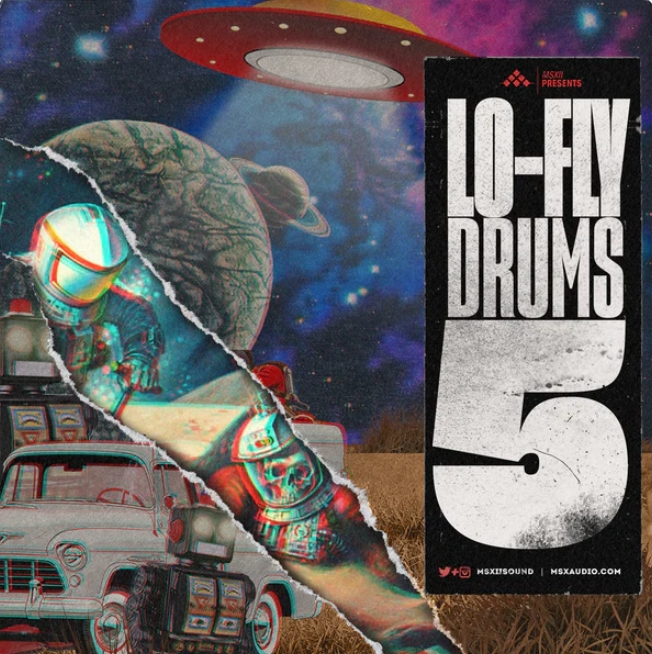 MSXII Sound Design Lo-Fly Drums Vol.5 [WAV]