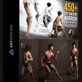 ARTSTATION – 450+ EPIC ANCIENT WARRIOR POSE REFERENCE PICTURES BY GRAFIT STUDIO (premium)