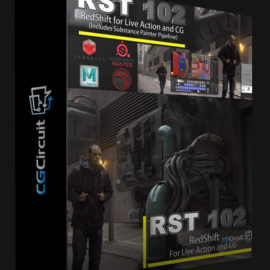 CGCIRCUIT – VFX102- REDSHIFT FOR LIVE ACTION AND CG (Premium)