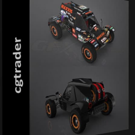 CGTRADER – SUZUKI SWIFT GTI BUGGY UTV DAKAR 3D MODEL (Premium)