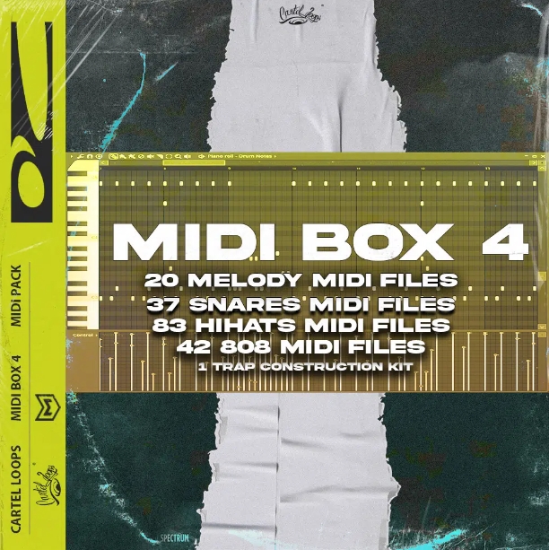 Cartel Loops MIDI Box Vol.4 [WAV, MiDi]