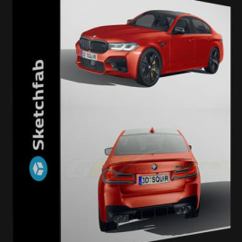 SKETCHFAB – BMW M5 F90 2021 (premium)
