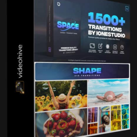 VIDEOHIVE -1500+ TRANSITIONS FOR AFTER EFFECTS BY IONESTUDIO (Premium)
