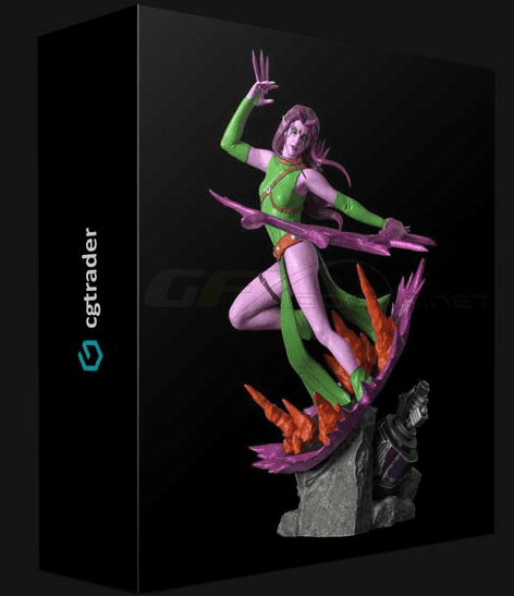 CGTRADER – BLINK FAN ART 3D PRINT MODEL