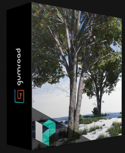 GUMROAD – GAME-READY TREE CREATION FROM MAYA TO UNREAL