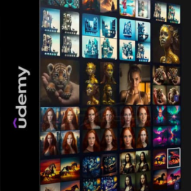 UDEMY – MIDJOURNEY – CREATE BEAUTIFUL DIGITAL AI ART WITH MIDJOURNEY (Premium)