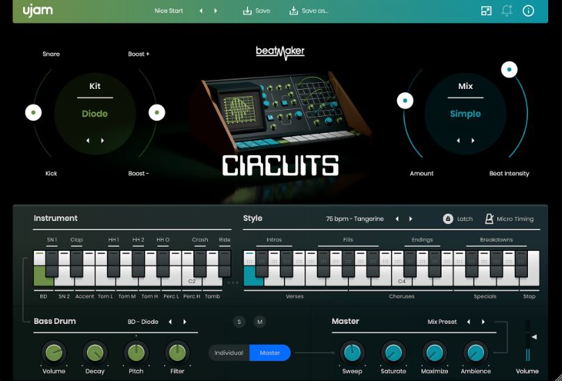 UJAM Beatmaker CIRCUITS v2.2.1 [WiN]