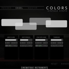 Cinematique Instruments Colors Vintage Synth [Halion] (Premium)