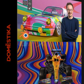 DOMESTIKA – INTRO TO 3D LIVERY DESIGN DECALS FOR DIGITAL CARS IN BLENDER (Premium)