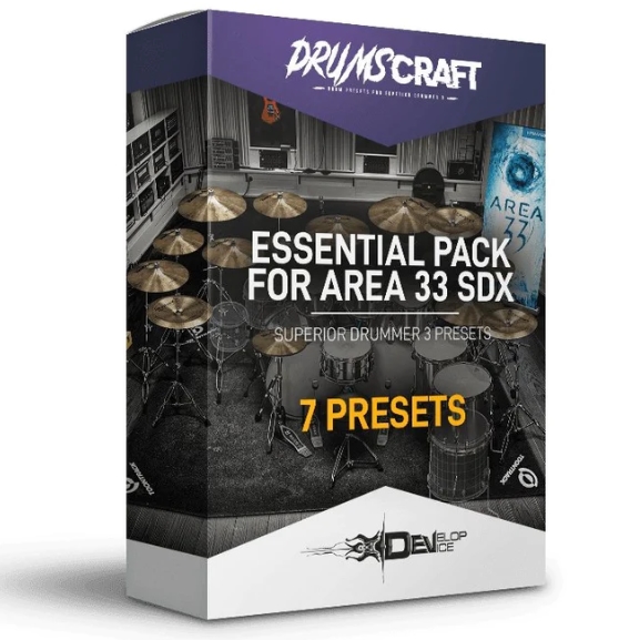 Develop Device DRUMSCRAFT Essential Pack for Area 33 SDX
