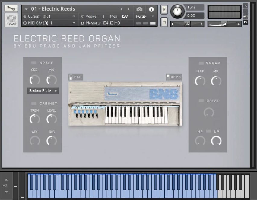Edu Prado Sounds Electric Reed Organ [KONTAKT]
