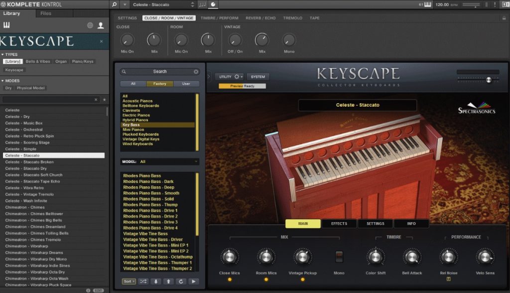 Freelance Sound Labs Spectrasonics Keyscape v2.6.0 NKS Library VST2 for Komplete Kontrol / Maschine