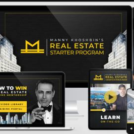 Manny Khoshbin – Real Estate Starter Program Download 2023 (Premium)