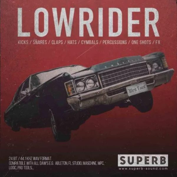 Superb Sound Lowrider Drum Kit [WAV]