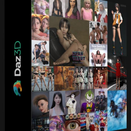 DAZ3D, POSER BUNDLE 4 MARCH 2023 (Premium)