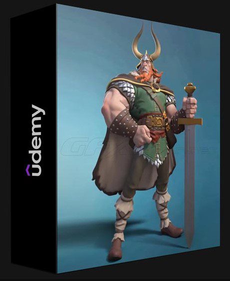 UDEMY – 3D CHARACTER SCULPTING IN BLENDER – VIKING EDITION 