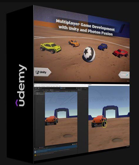UDEMY – MULTIPLAYER GAME DEVELOPMENT WITH UNITY AND FUSION