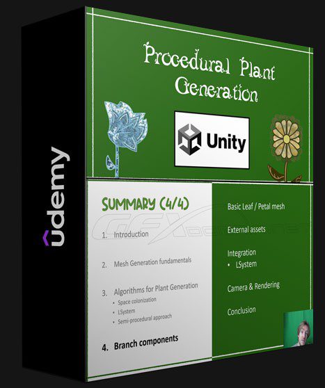 UDEMY – PROCEDURAL PLANT GENERATION WITH UNITY