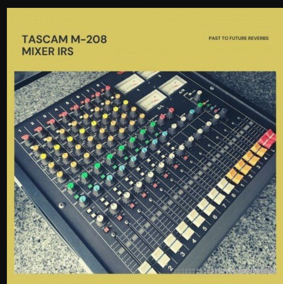 PastToFutureReverbs TASCAM M-208 8 Channel Analog Console