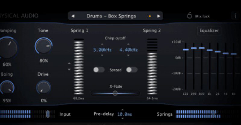 Physical Audio Dual Spring Reverb v3.1.7