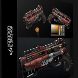 THE GNOMON WORKSHOP – CREATING A SCI-FI PISTOL FOR GAMES (Premium)