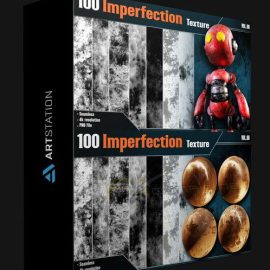 ARTSTATION – 100 IMPERFECTION TEXTURE – VOL.06 ( 4K IN PNG ) (Premium)