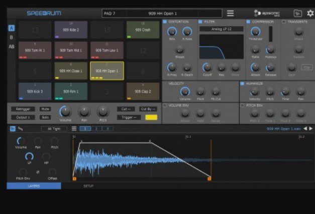 Apisonic Labs Speedrum v1.5.3