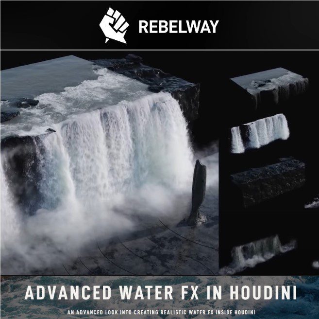 Rebelway – Advanced Water FX – Houdini tutorial