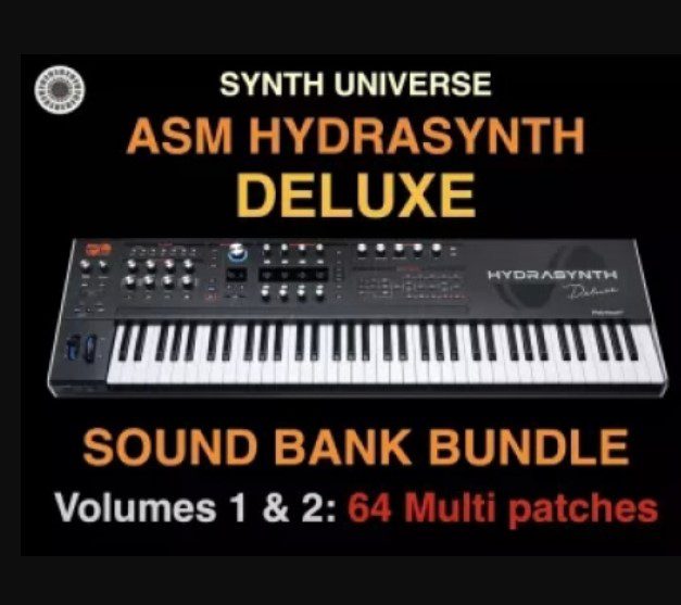 Synth Universe Hydrasynth Deluxe Sound Banks Vol.1 and 2 Bundle