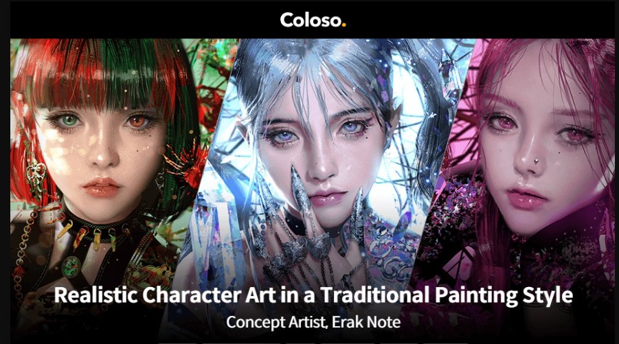 Coloso – Realistic Character Art in a Traditional Painting Style