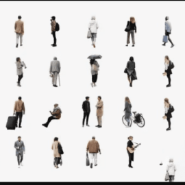 Studio Esinam – Large Collection of 2D Cutout People Free Download (Premium)