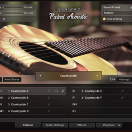Native Instruments Session Guitarist Picked Acoustic v1.1.0 [KONTAKT] (Premium)