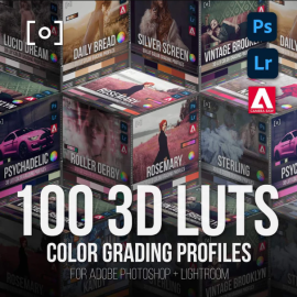 PRO EDU – 100 3D LUT Profiles (Premium)