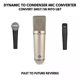 PastToFutureReverbs Dynamic (SM57 58) Mic to Condenser Mic (U87) Converter IR’s! (Premium)