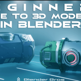 Blender Bros – Beginners Guide to 3D Modeling in Blender (Premium)